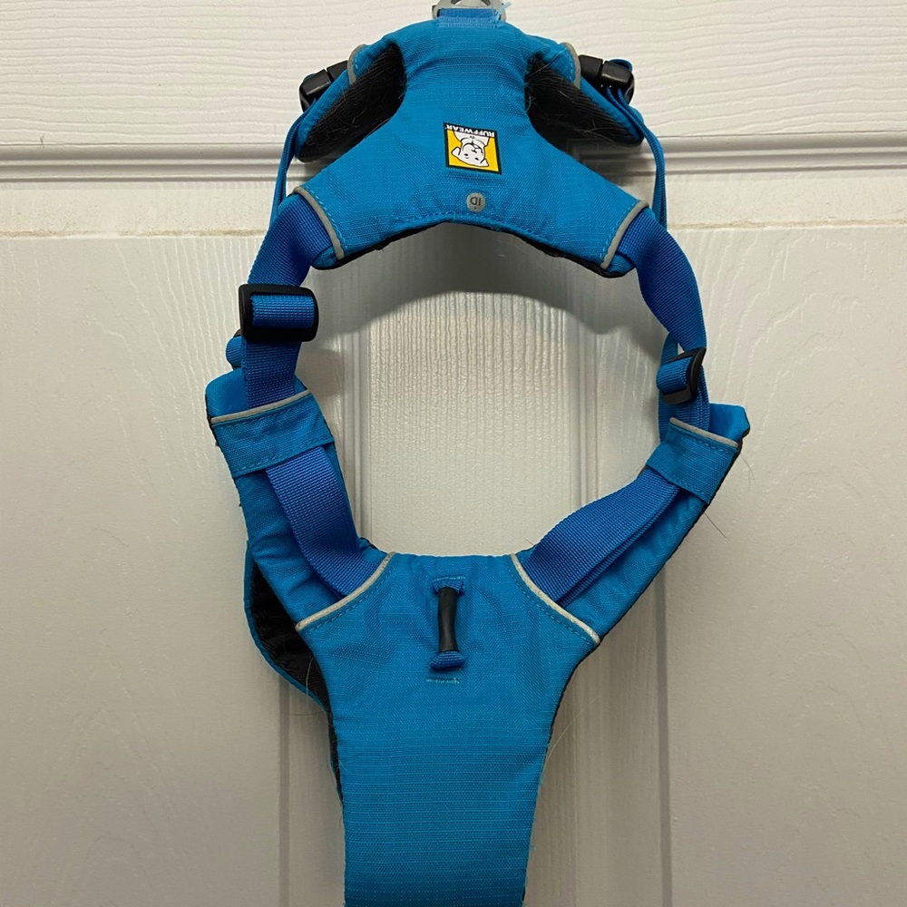 Blue Ruffwear Dog Harness Size L/XL